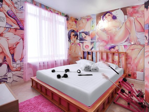 Люкс Хентай в отеле Подушкин